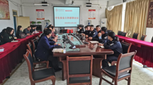 预科教育学院学生安全工作部署会议及民警进班级开展安全宣讲